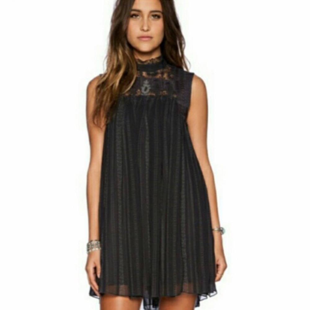 Free People Penny Georgette Babylon Dress